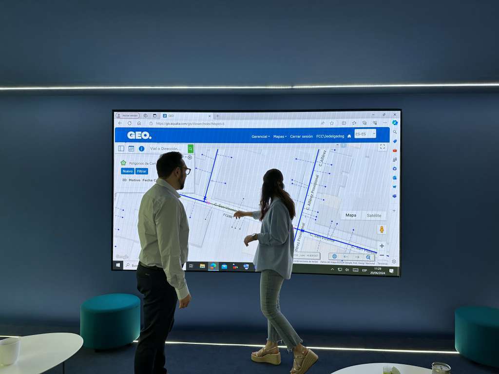 Miles de kilómetros de redes de agua se extienden bajo los municipios canarios gestionados por Aqualia