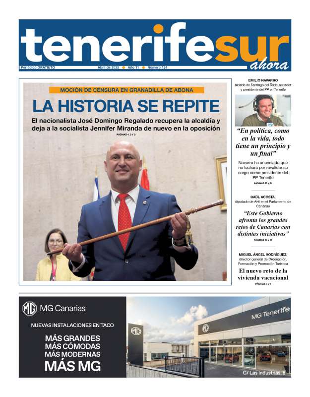 Edición de abril de Tenerife Sur AHORA