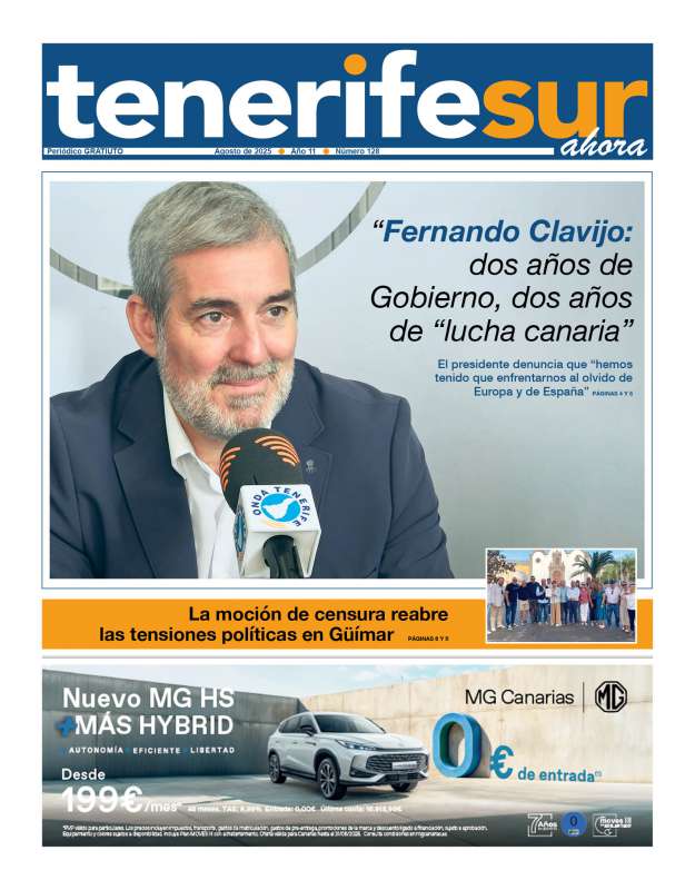 Edición de agosto de Tenerife Sur AHORA