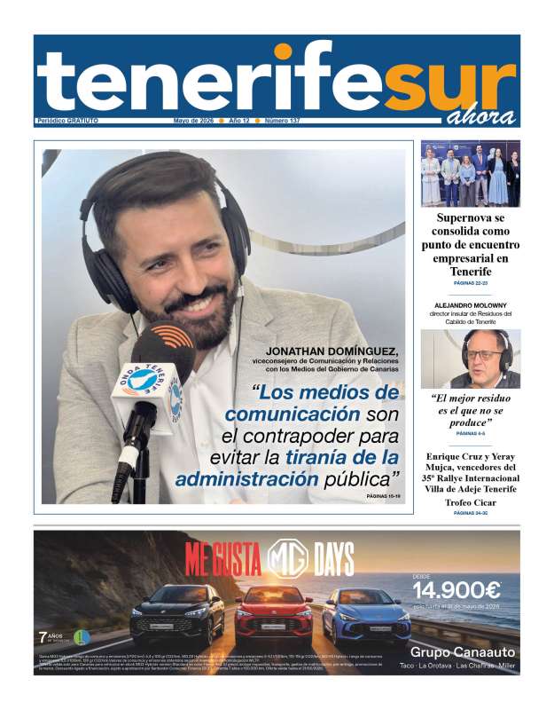 Edición de mayo de Tenerife Sur AHORA