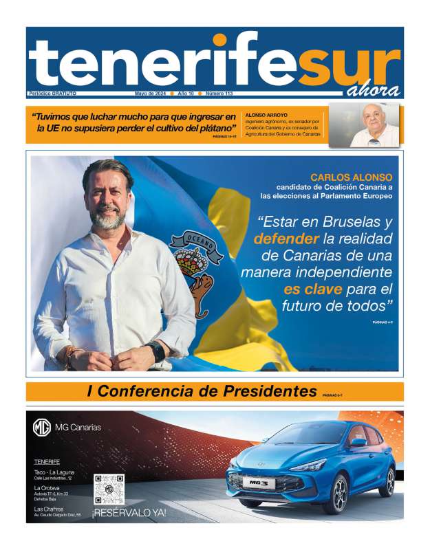 Edición de mayo de Tenerife Sur AHORA