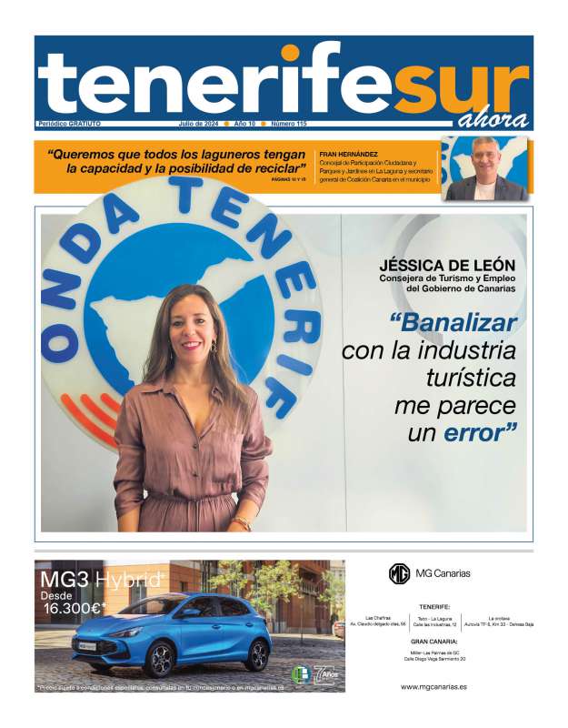 Edición de julio de Tenerife Sur AHORA