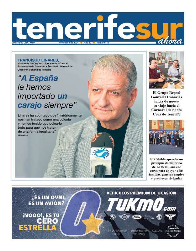 Edición de noviembre de Tenerife Sur AHORA